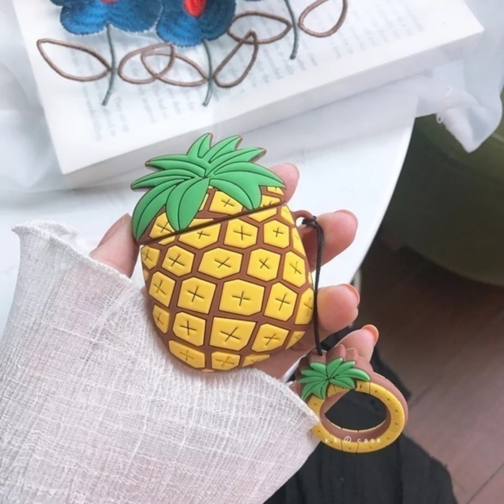 3/$30 🍍 Pineapple 3D Silicone Apple AirPods Case